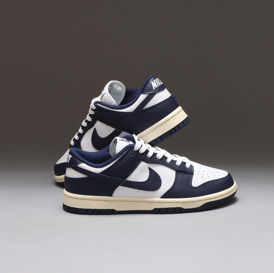 NIKE WMNS DUNK LOW VINTAGE NAVYが1/15に国内発売予定【直リンク有り】 | God Meets Fashion