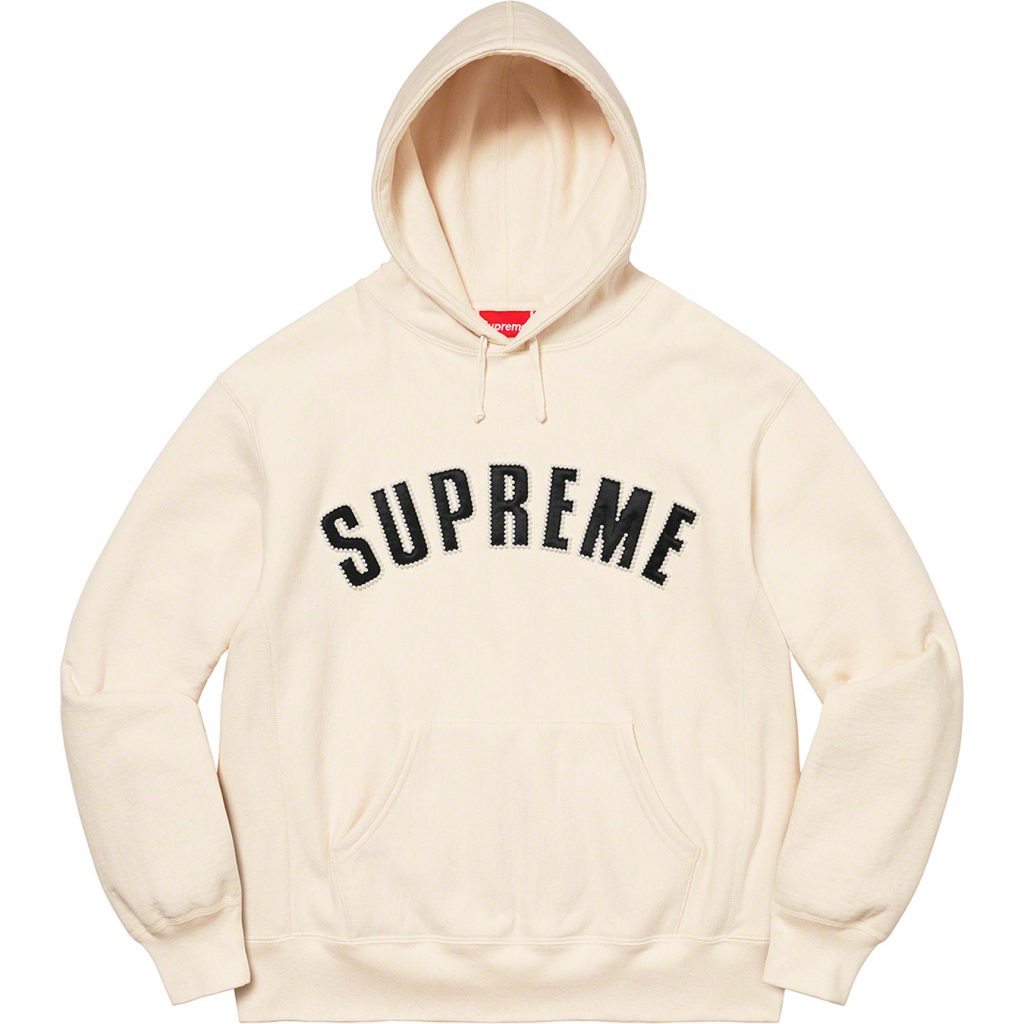 supreme-21aw-21fw-pearl-logo-hooded-sweatshirt