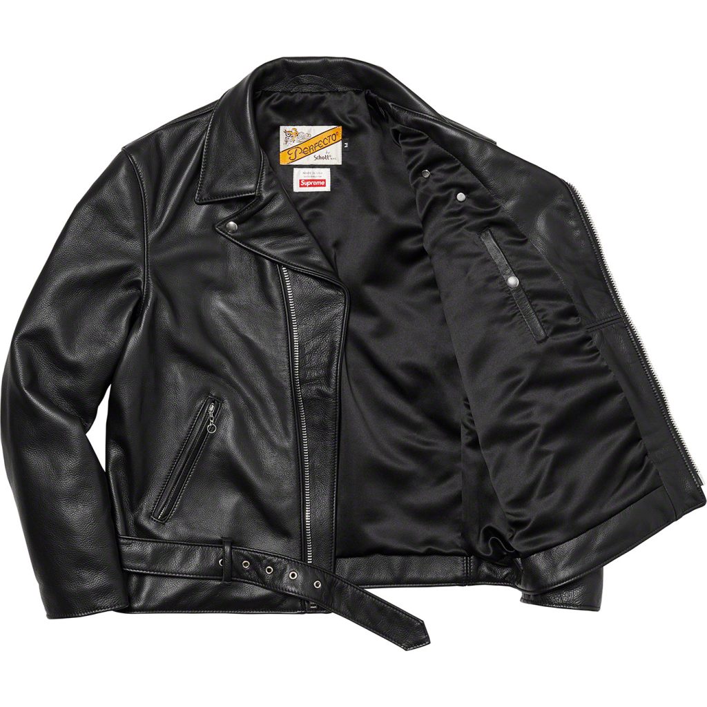 supreme-21aw-21fw-supreme-schott-the-crow-perfecto-leather-jacket