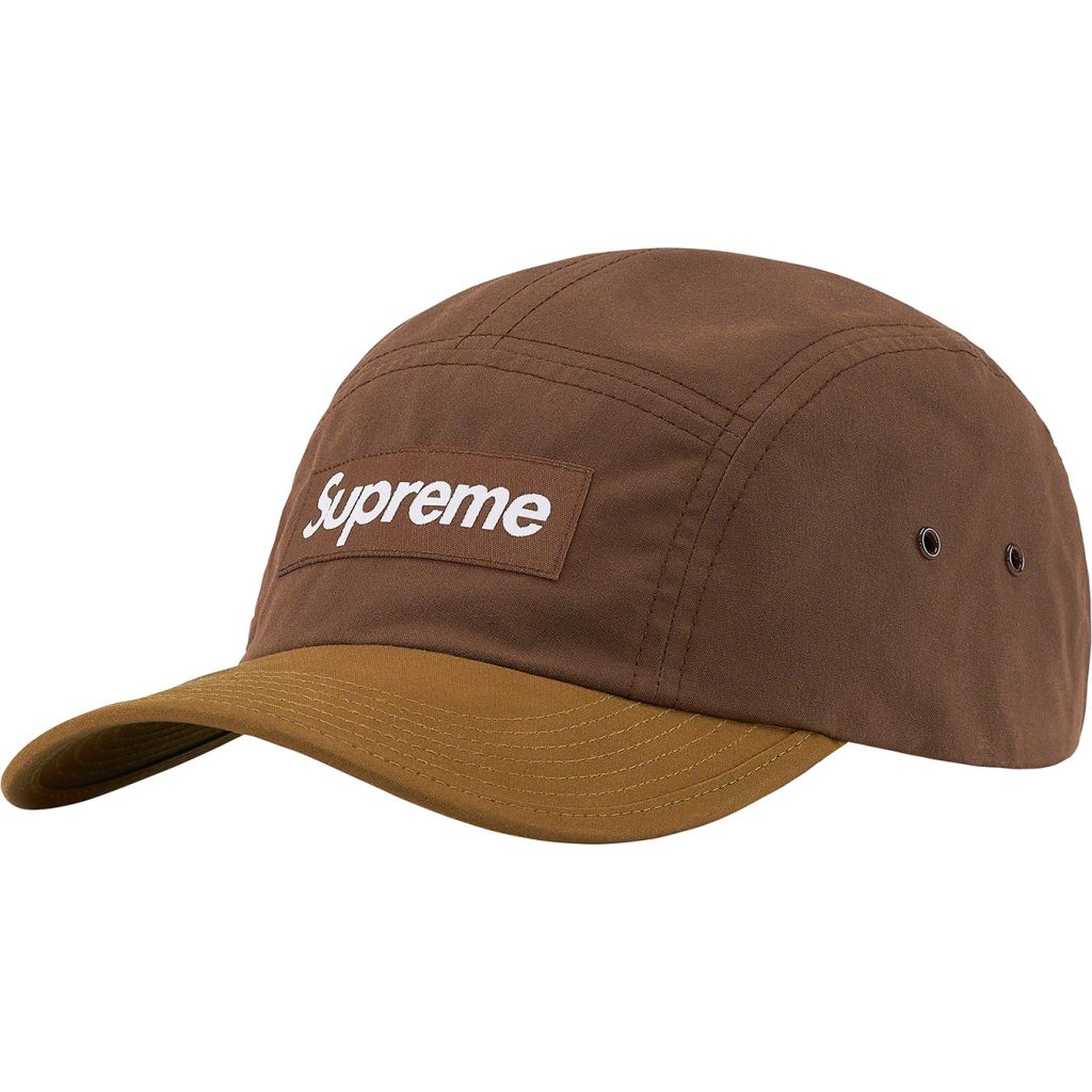 supreme-21aw-21fw-waxed-cotton-camp-cap