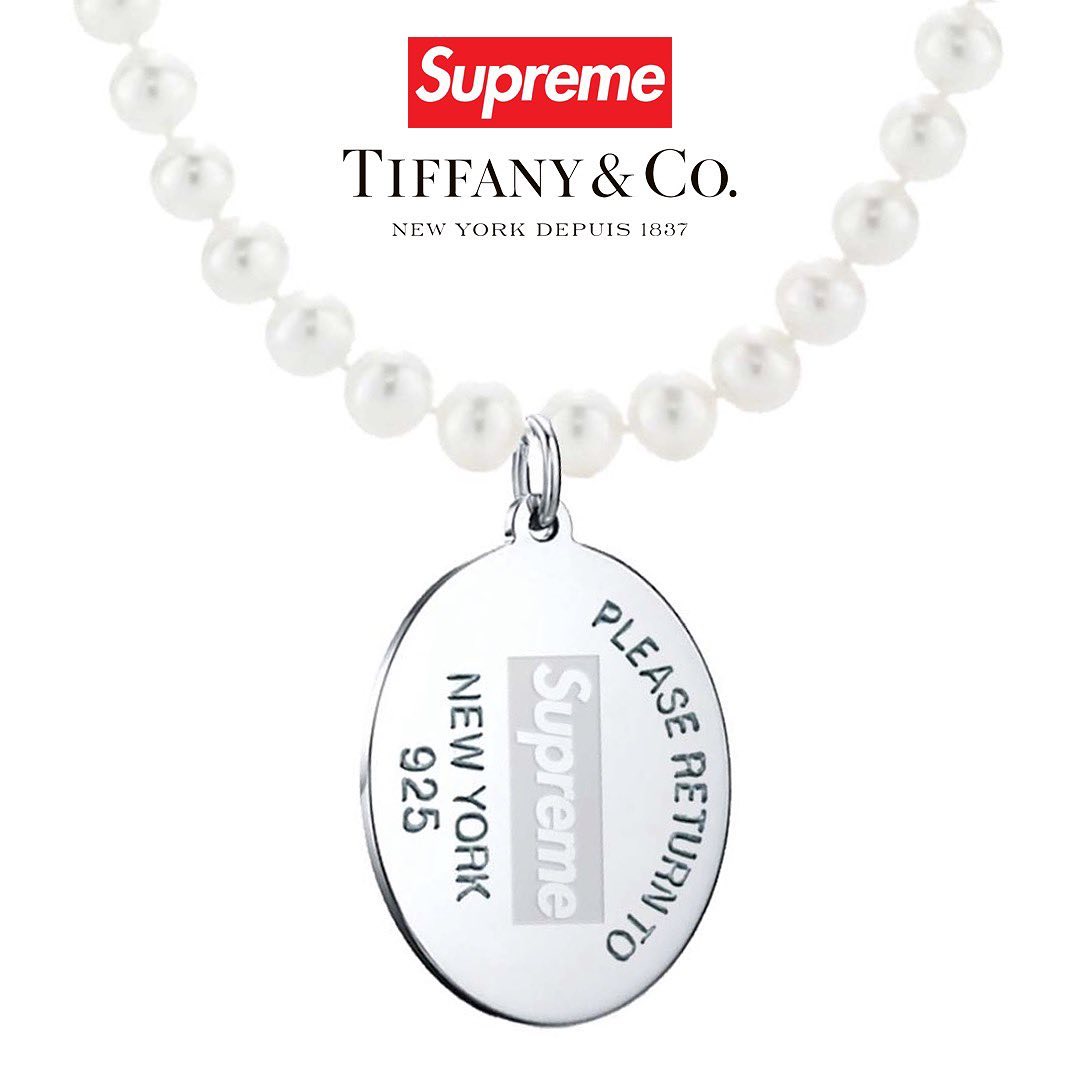Supreme × Tiffany & Co. 21AW 21FW コラボアイテムが11月13日、11月14