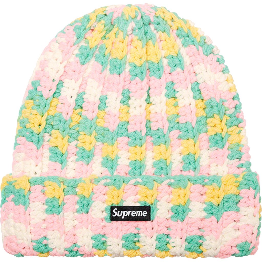 supreme-21aw-21fw-crochet-beanie