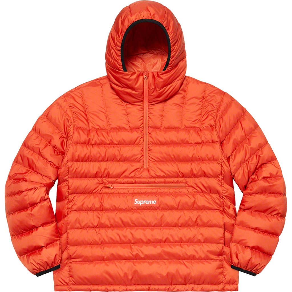 supreme-21aw-21fw-micro-down-half-zip-hooded-pullover