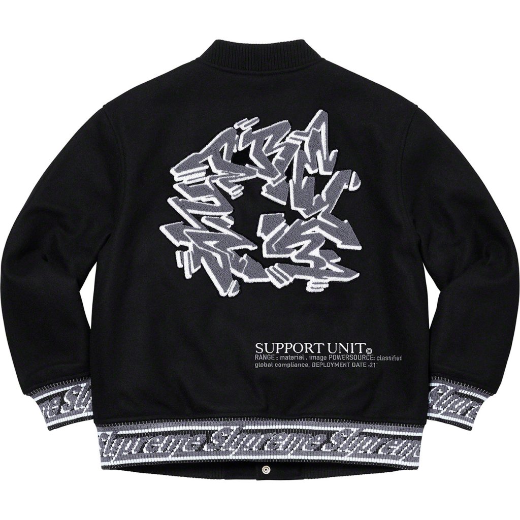 supreme-21aw-21fw-support-unit-varsity-jacket