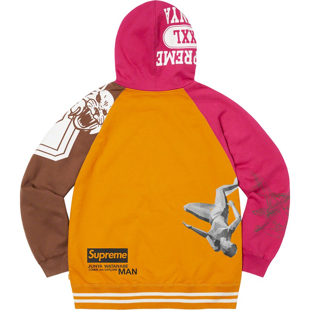 supreme-junya-watanabe-comme-des-garcons-man-21aw-21fw-collaboration-release-20211106-week11-zip-up-hooded-sweatshirt