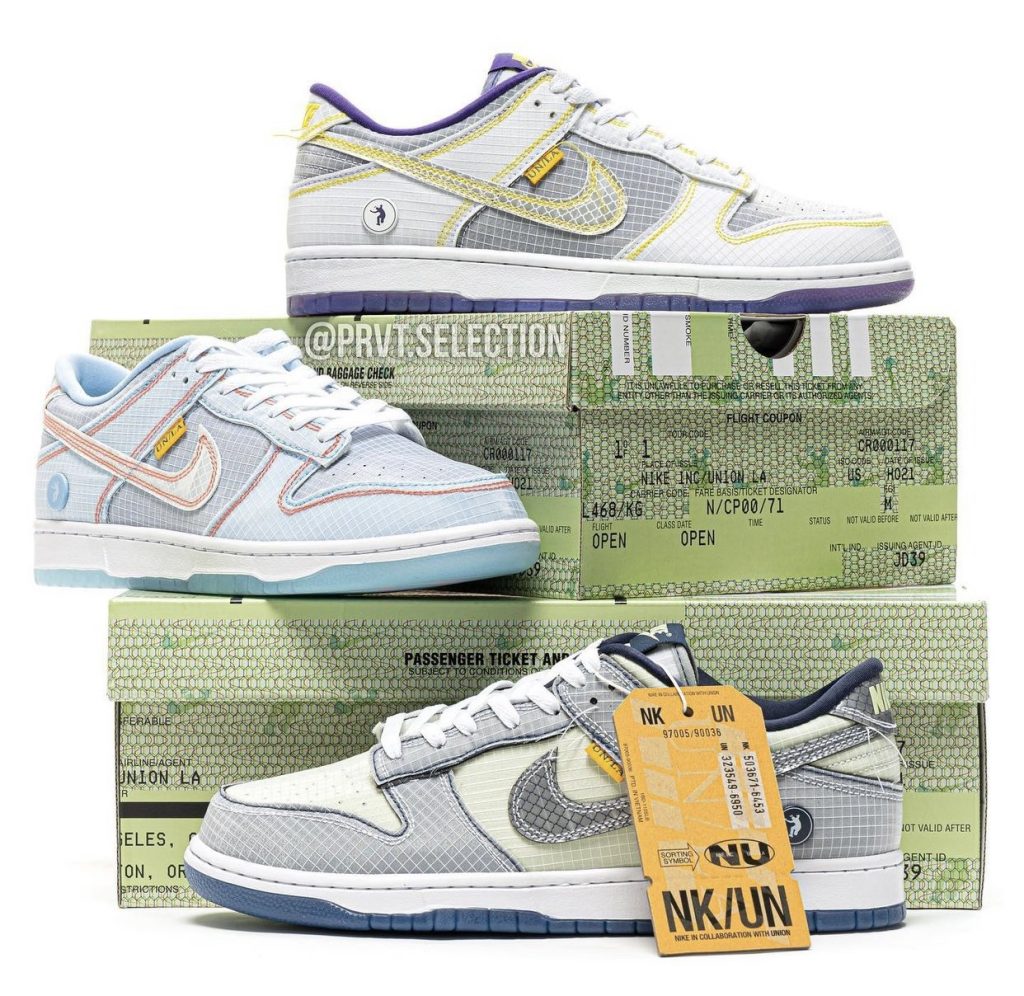 UNION LA × NIKE DUNK LOW PASSPORT PACKが2/12、3月に国内発売予定