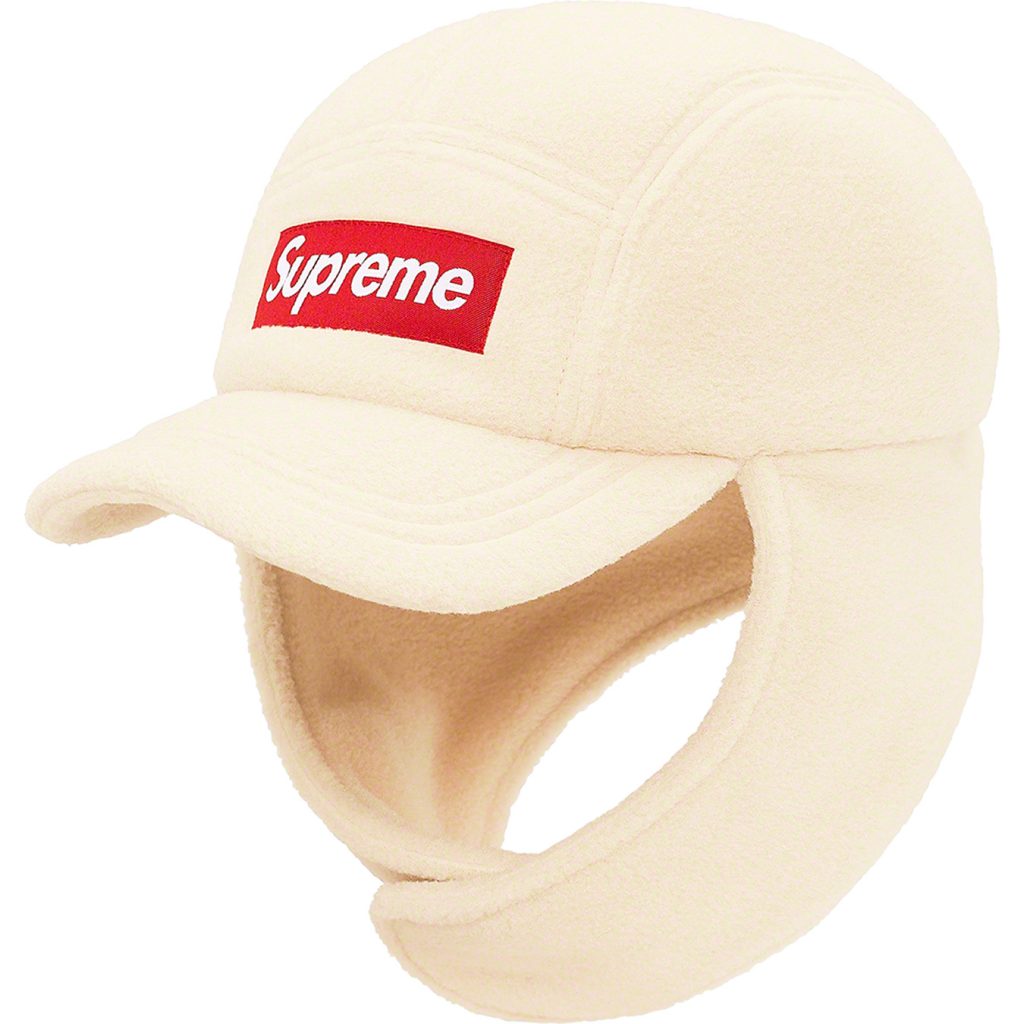 supreme-21aw-21fw-polartec-earflap-camp-cap