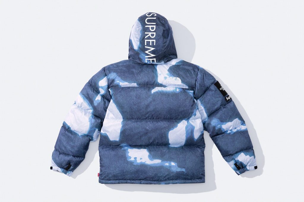 Supreme × THE NORTH FACE BLEACHED DENIM PRINT 21AW 21FW PART.2 ...