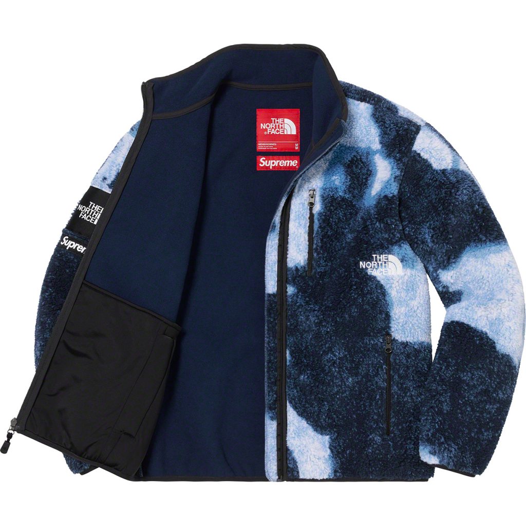 supreme-the-north-face-bleached-collection-21aw-21fw-release-20211218-week17-bleached-denim-print-fleece-jacket