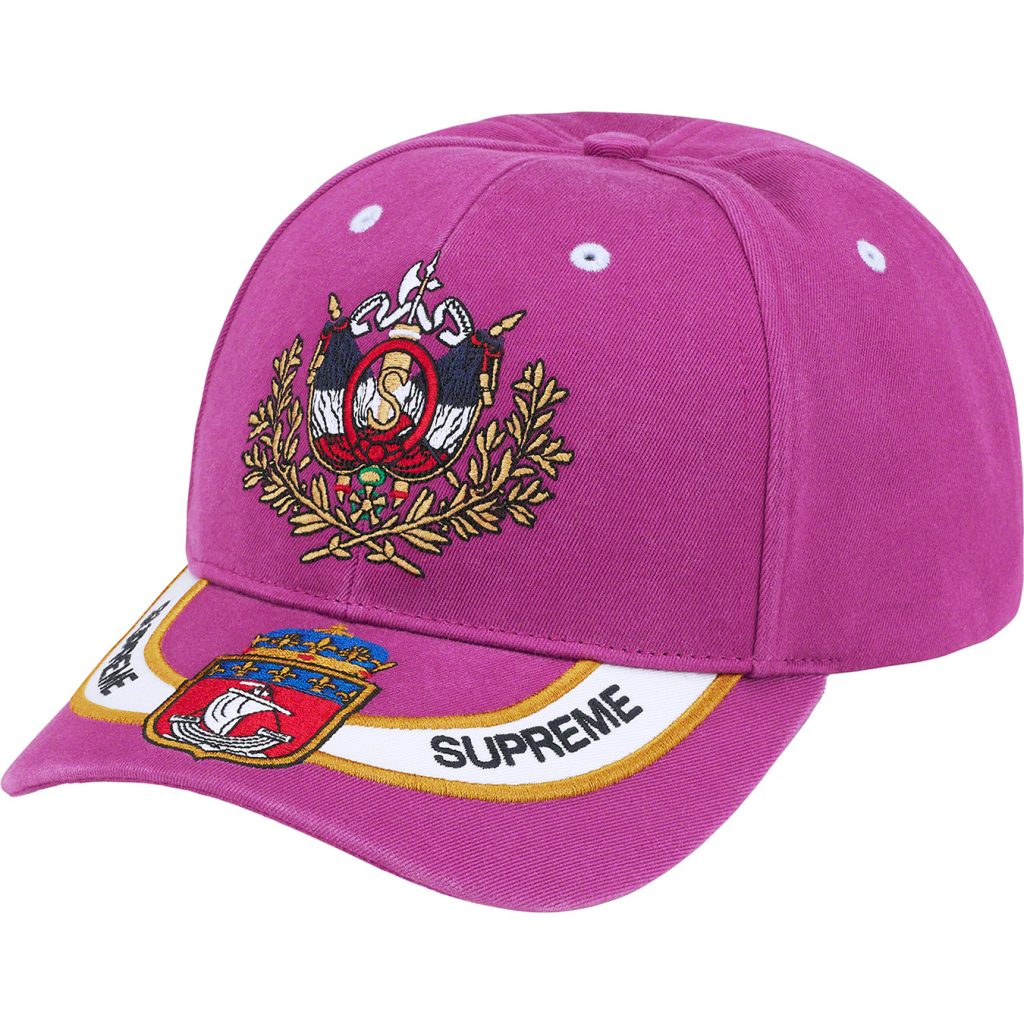 supreme-22ss-spring-summer-crest-6-panel