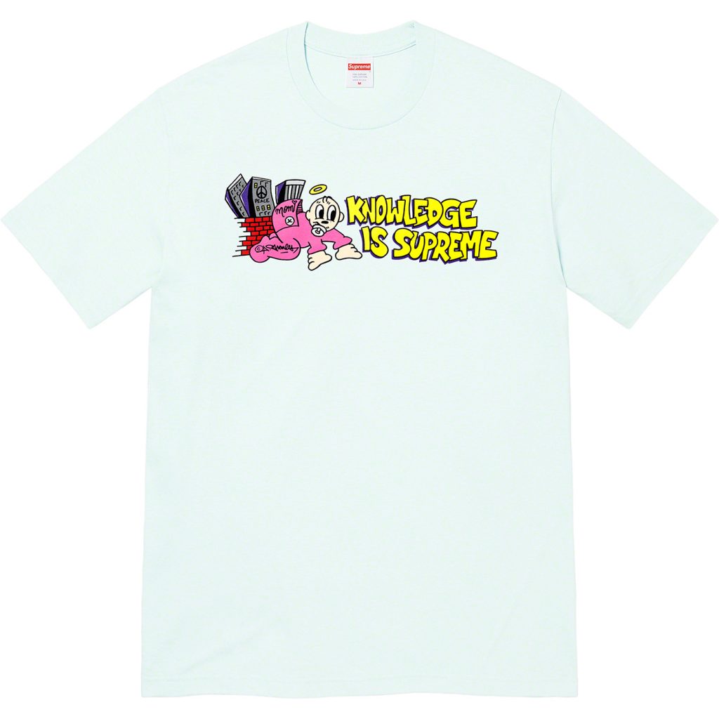 supreme-22ss-spring-summer-knowledge-tee