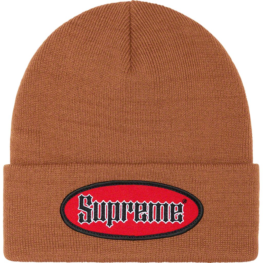 supreme-22ss-spring-summer-oval-patch-beanie