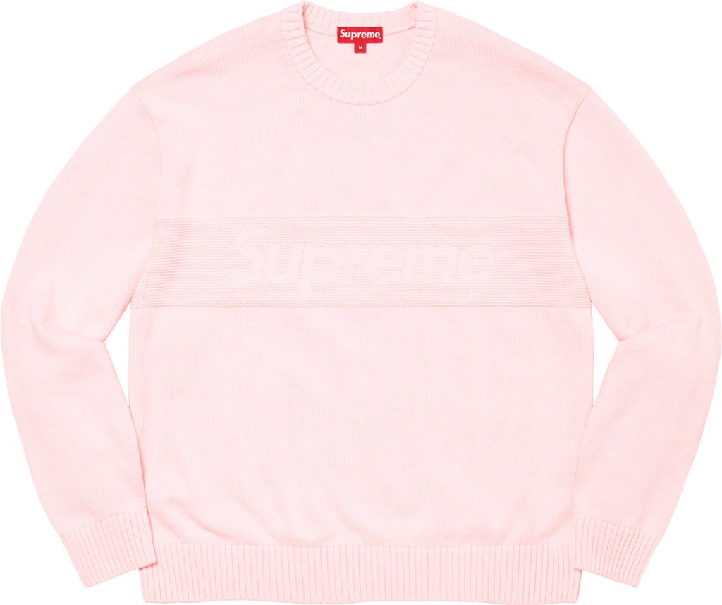 supreme-22ss-spring-summer-tonal-paneled-sweater
