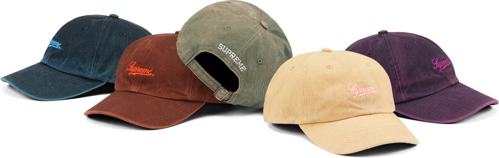 supreme-22ss-spring-summer-washed-twill-6-panel