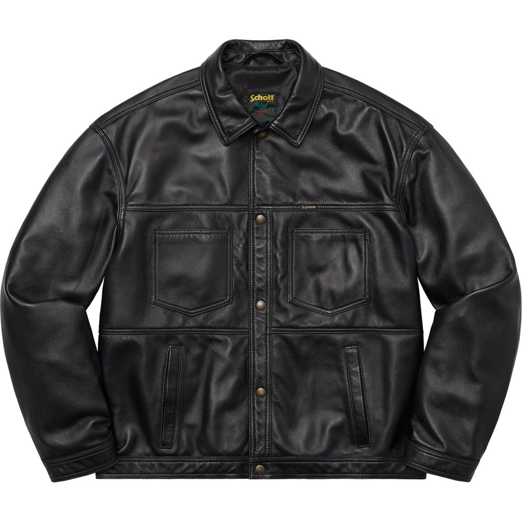 supreme-22ss-supreme-schott-leather-work-jacket