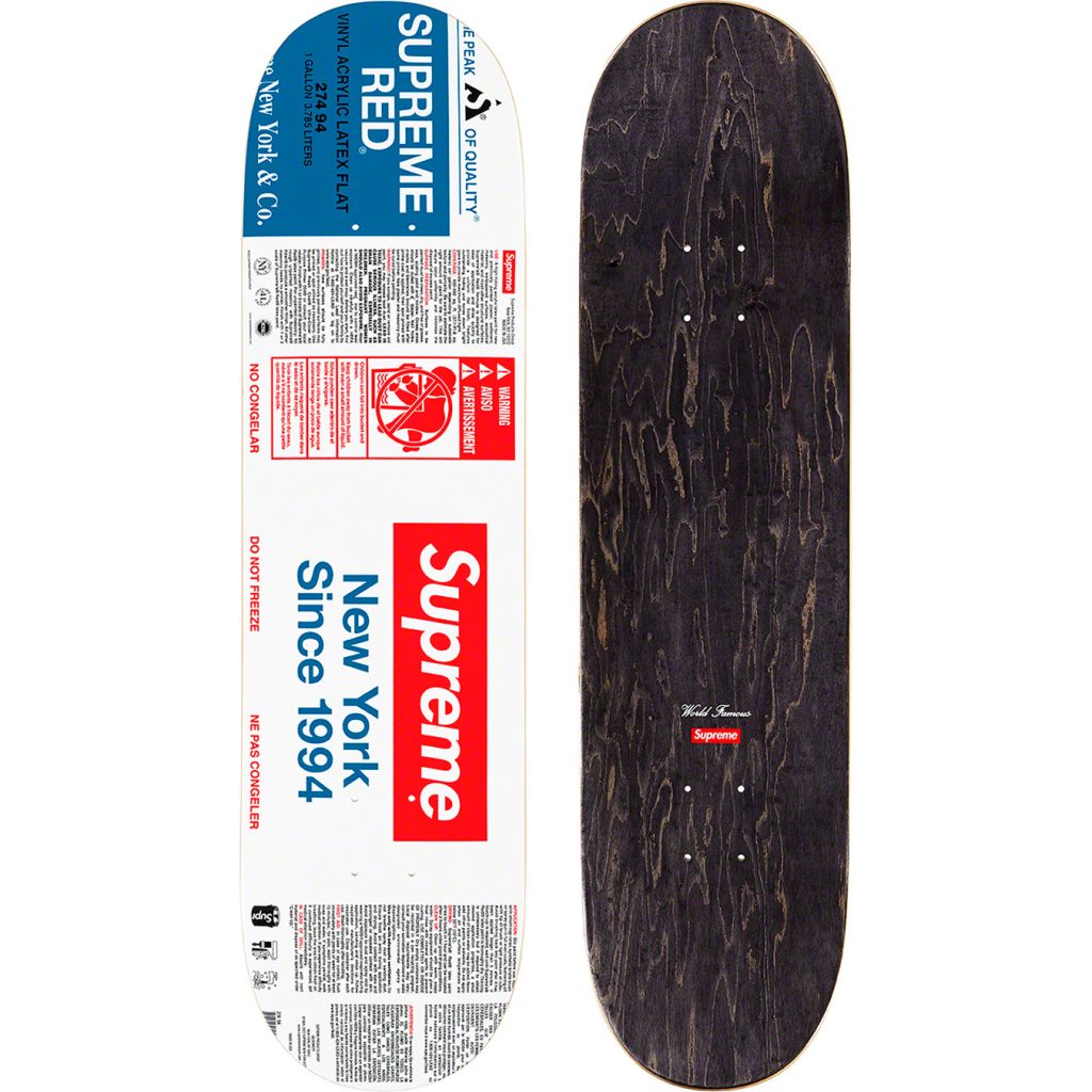 supreme-22ss-paint-skateboard