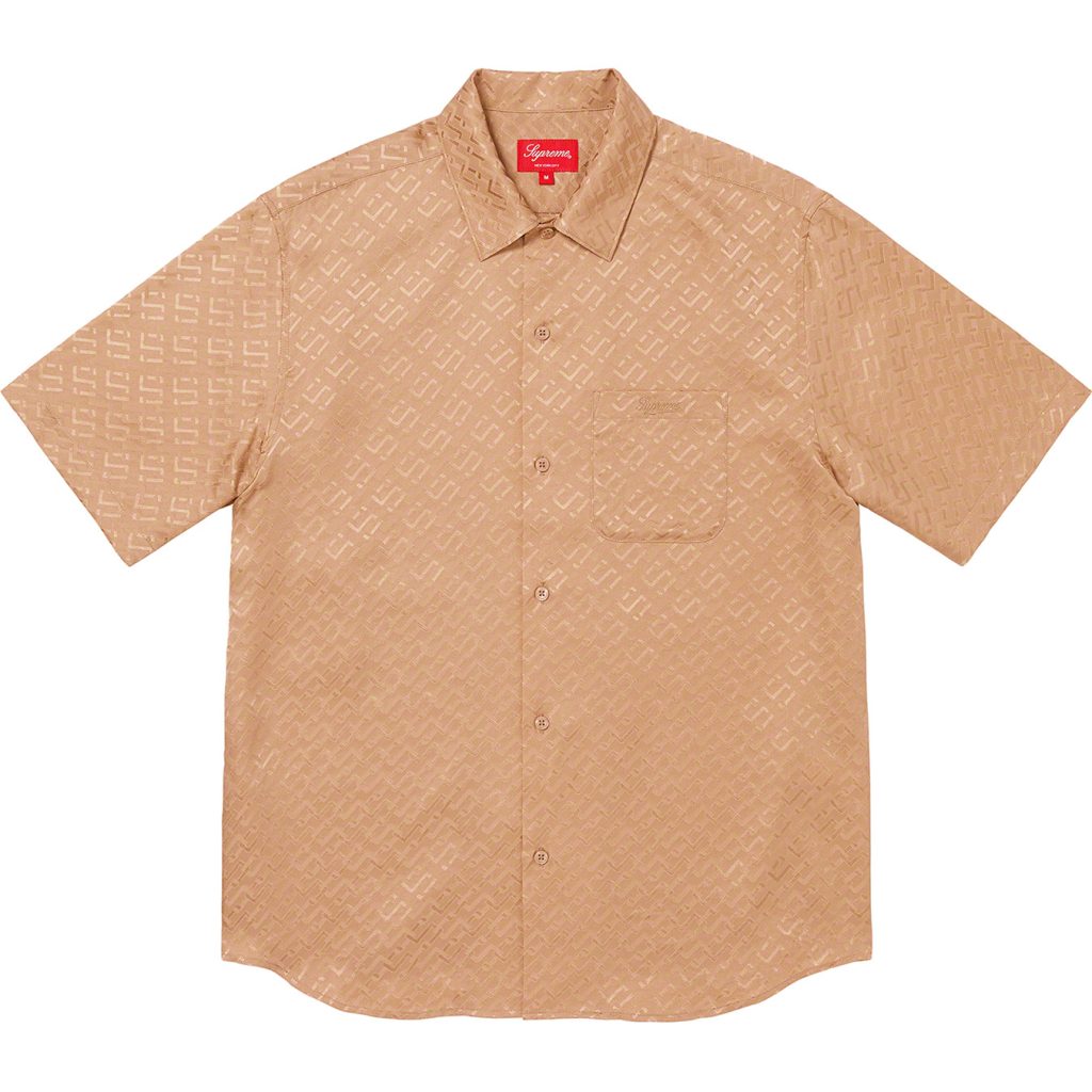 supreme-22ss-tonal-monogram-silk-s-s-shirt