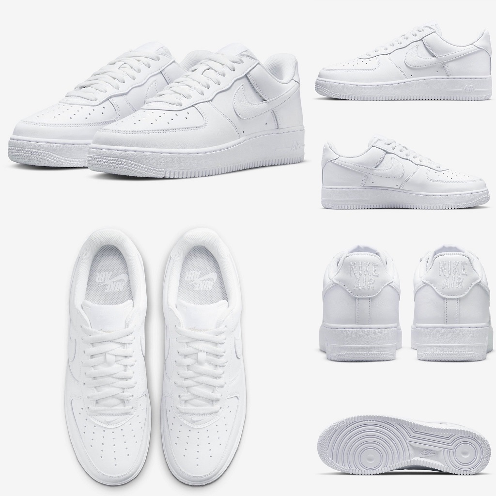 NIKE AIR FORCE 1 LOW COLOR OF THE MONTH TRIPLE WHITEが7/21、7/23に 