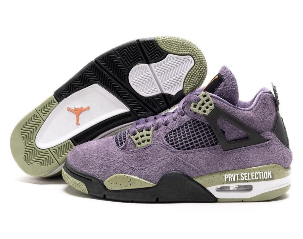 NIKE WMNS AIR JORDAN 4 CANYON PURPLEが8/25に国内発売予定【販売店舗 ...