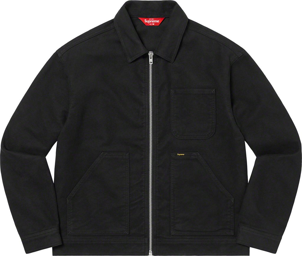 supreme-22aw-22fw-moleskin-work-jacket