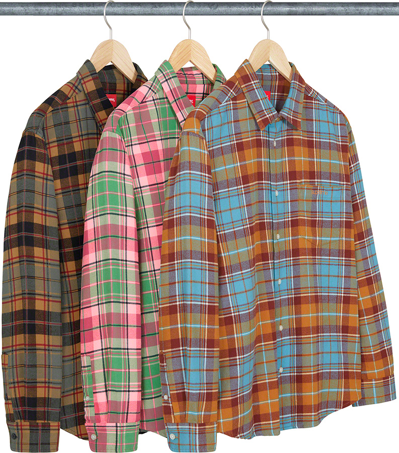 supreme-22aw-22fw-plaid-flannel-shirt