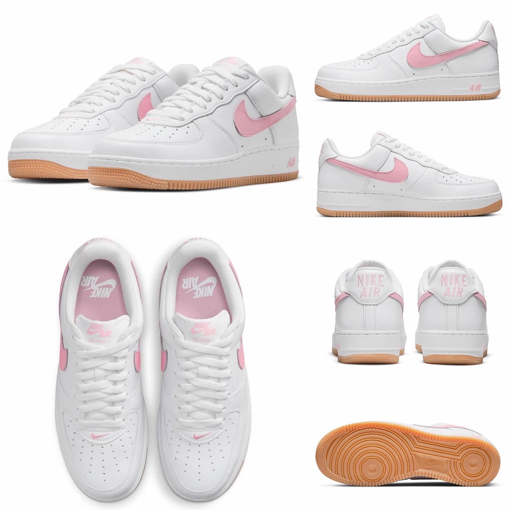 NIKE AIR FORCE 1 LOW COLOR OF THE MONTH PINK GUMが10/8に国内発売 