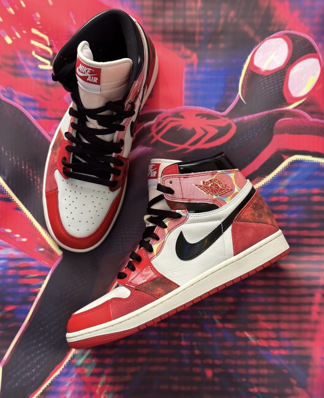 エアジョーダン1 スパイダーマンSpider-Man × Air Jordan1 - スニーカー