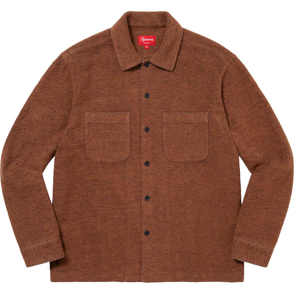supreme-22aw-22fw-brushed-flannel-twill-shirt