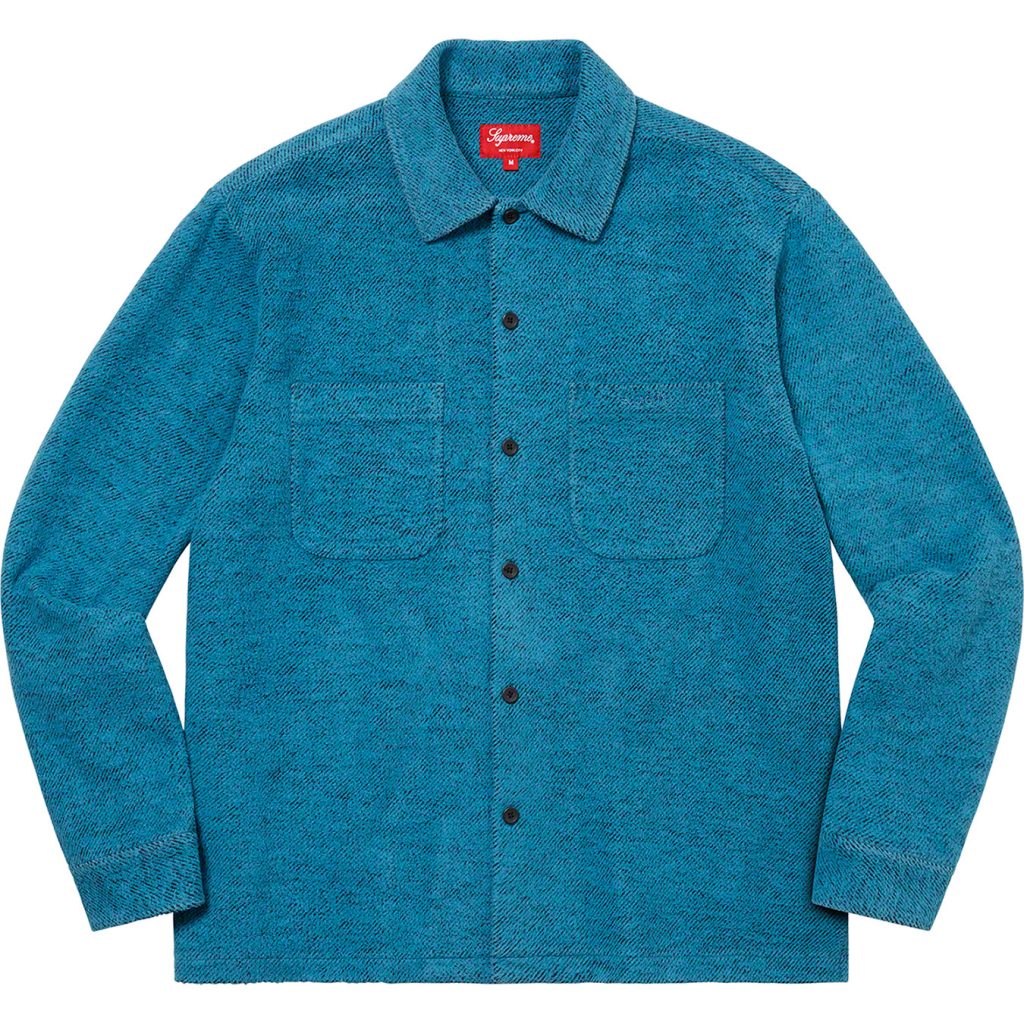 supreme-22aw-22fw-brushed-flannel-twill-shirt