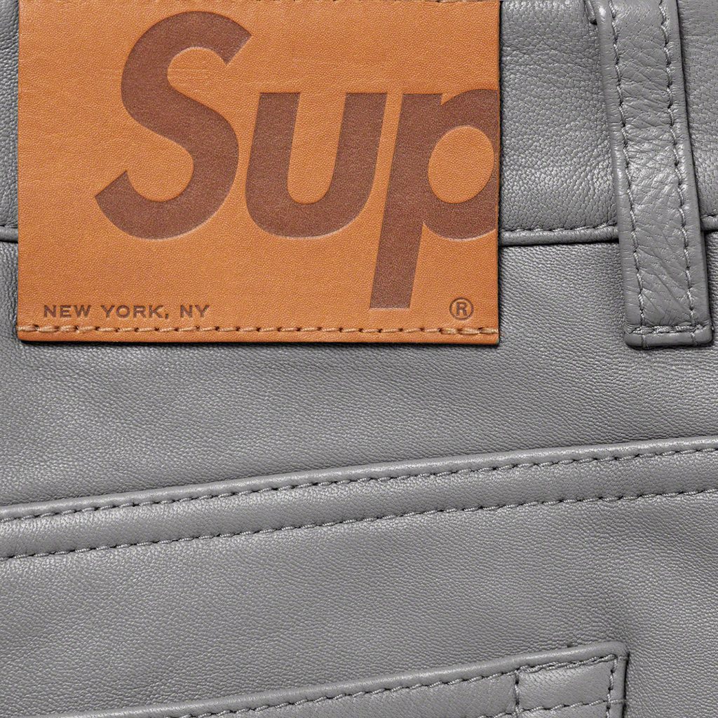 supreme-22aw-22fw-leather-5-pocket-jean