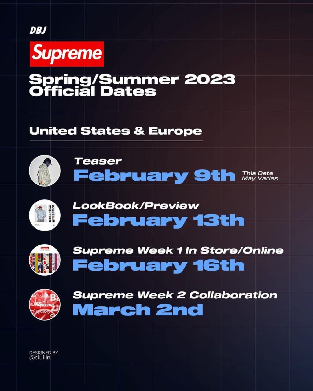 supreme-23ss-spring-summer-launch-schedule-leak-items