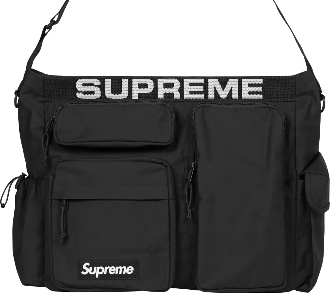 Supreme 23Ss Field Messenger Bag black-