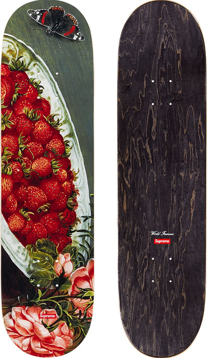 supreme-23ss-strawberries-skateboard
