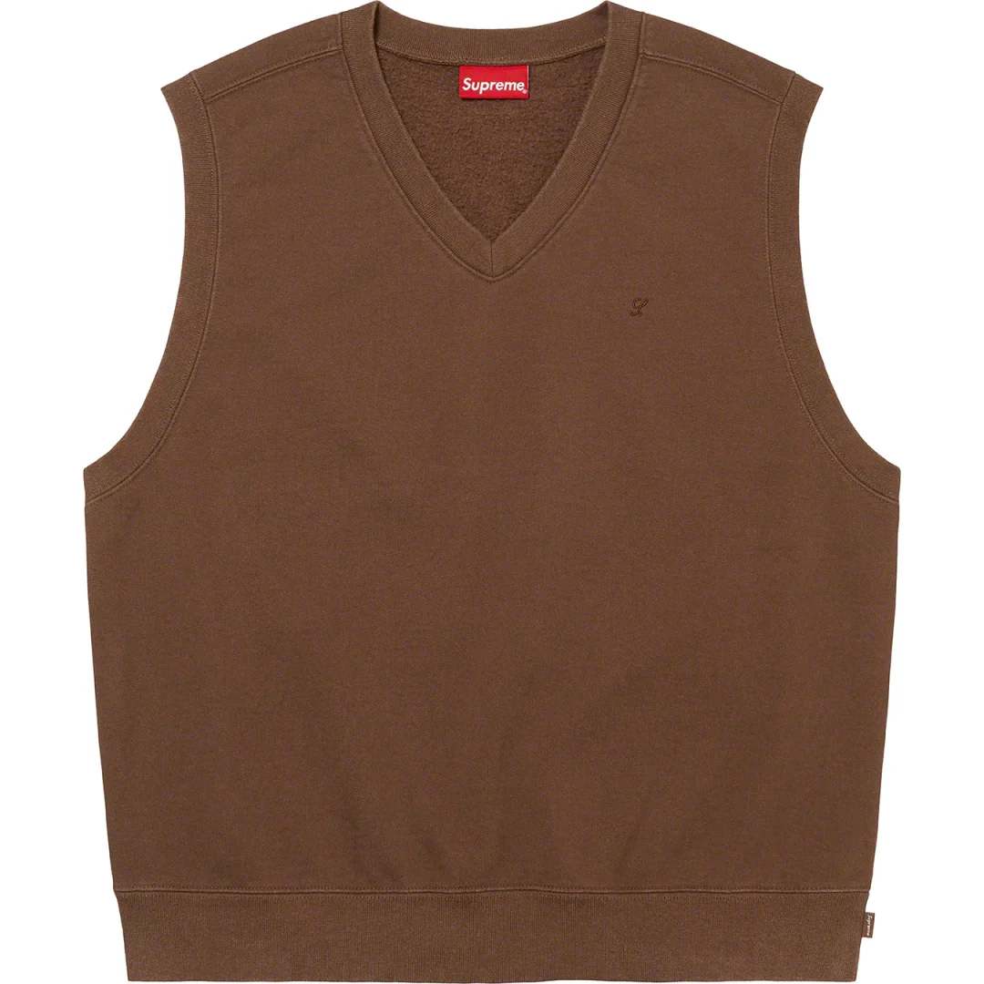 supreme-23ss-sweatshirt-vest