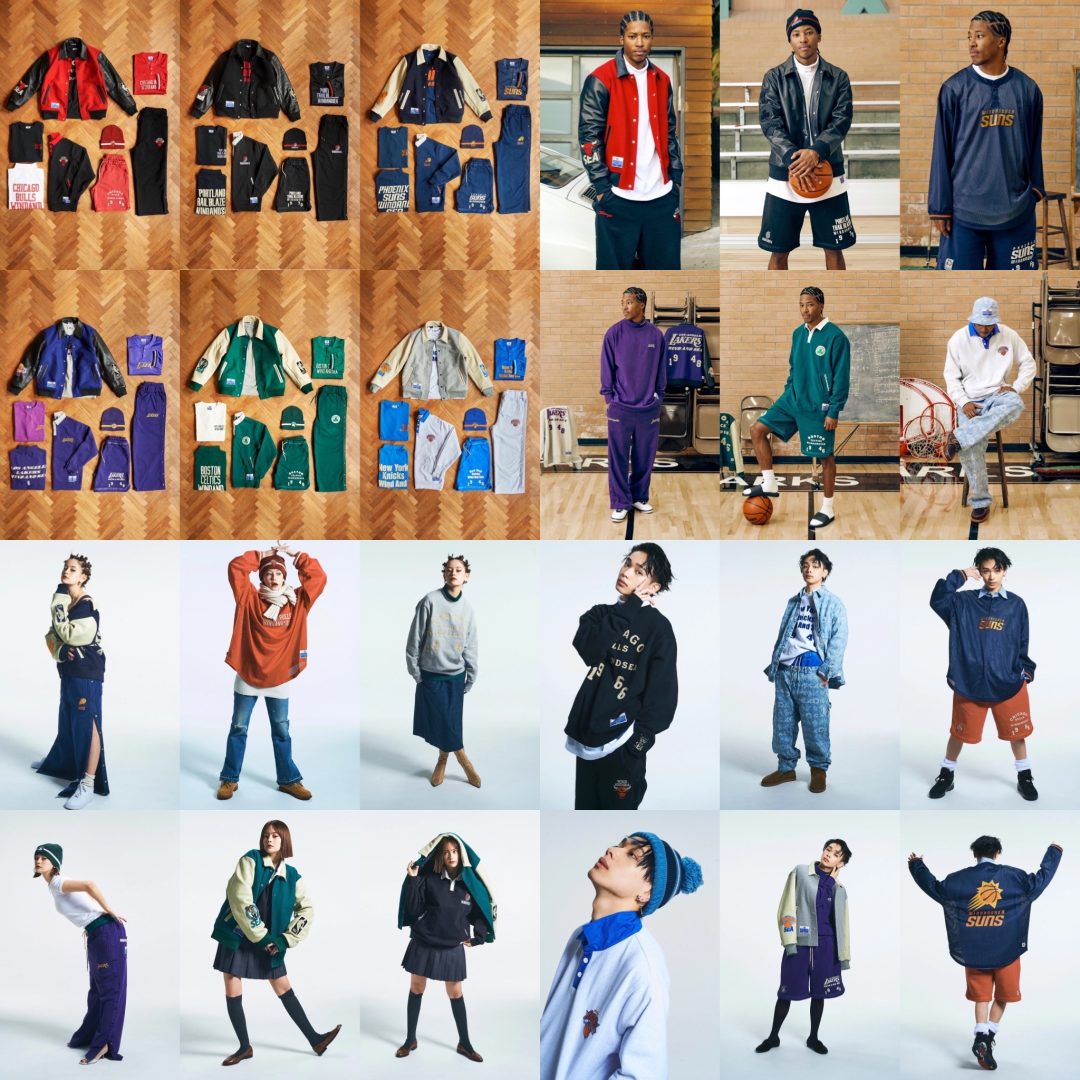 WIND AND SEA × NBA THE ROAD TO VICTORY コラボコレクションが2/11、2