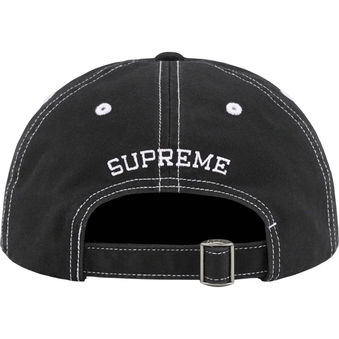 supreme-23ss-visor-stitch-6-panel