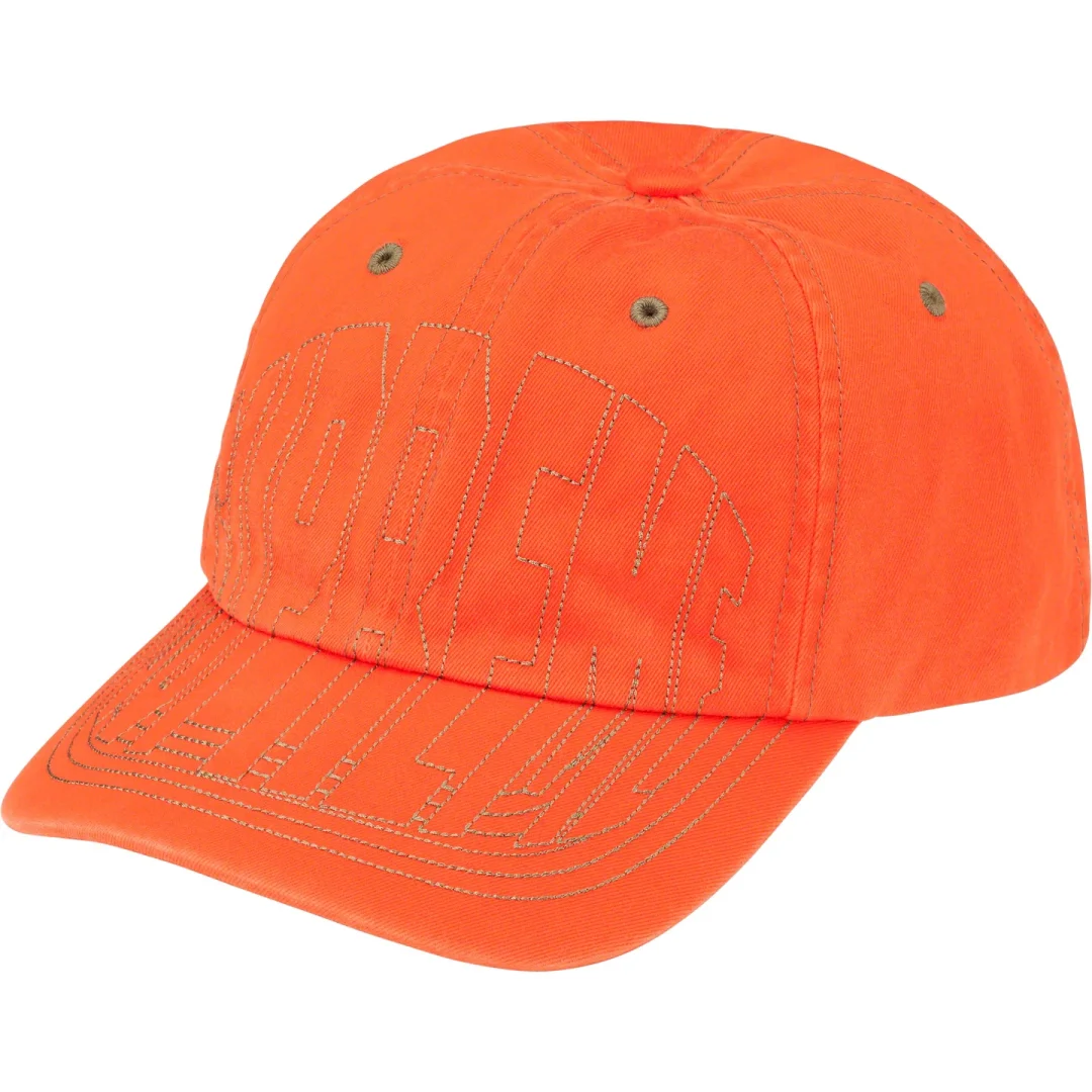 supreme-23ss-visor-stitch-6-panel