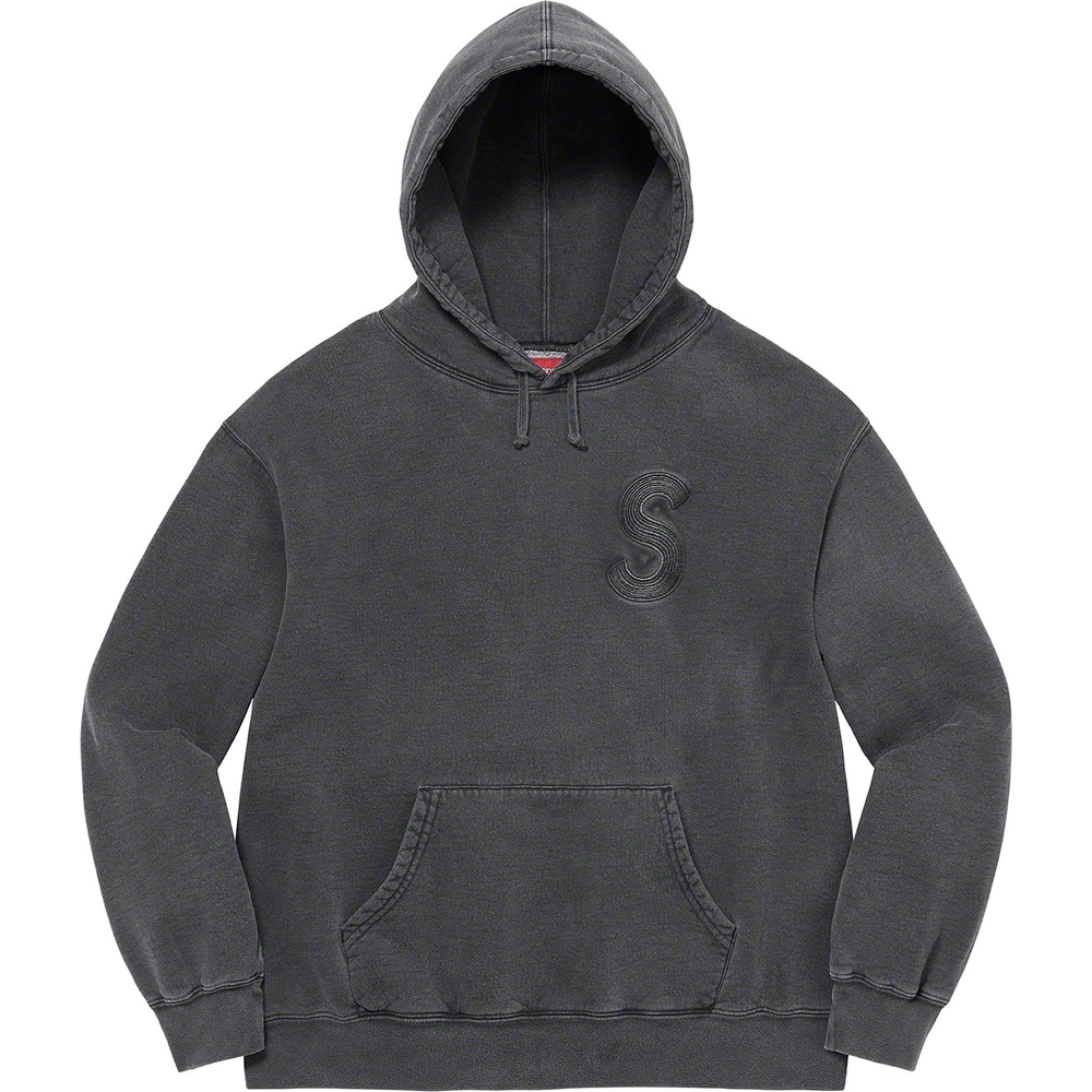 supreme-23ss-overdyed-s-logo-hooded-sweatshirt