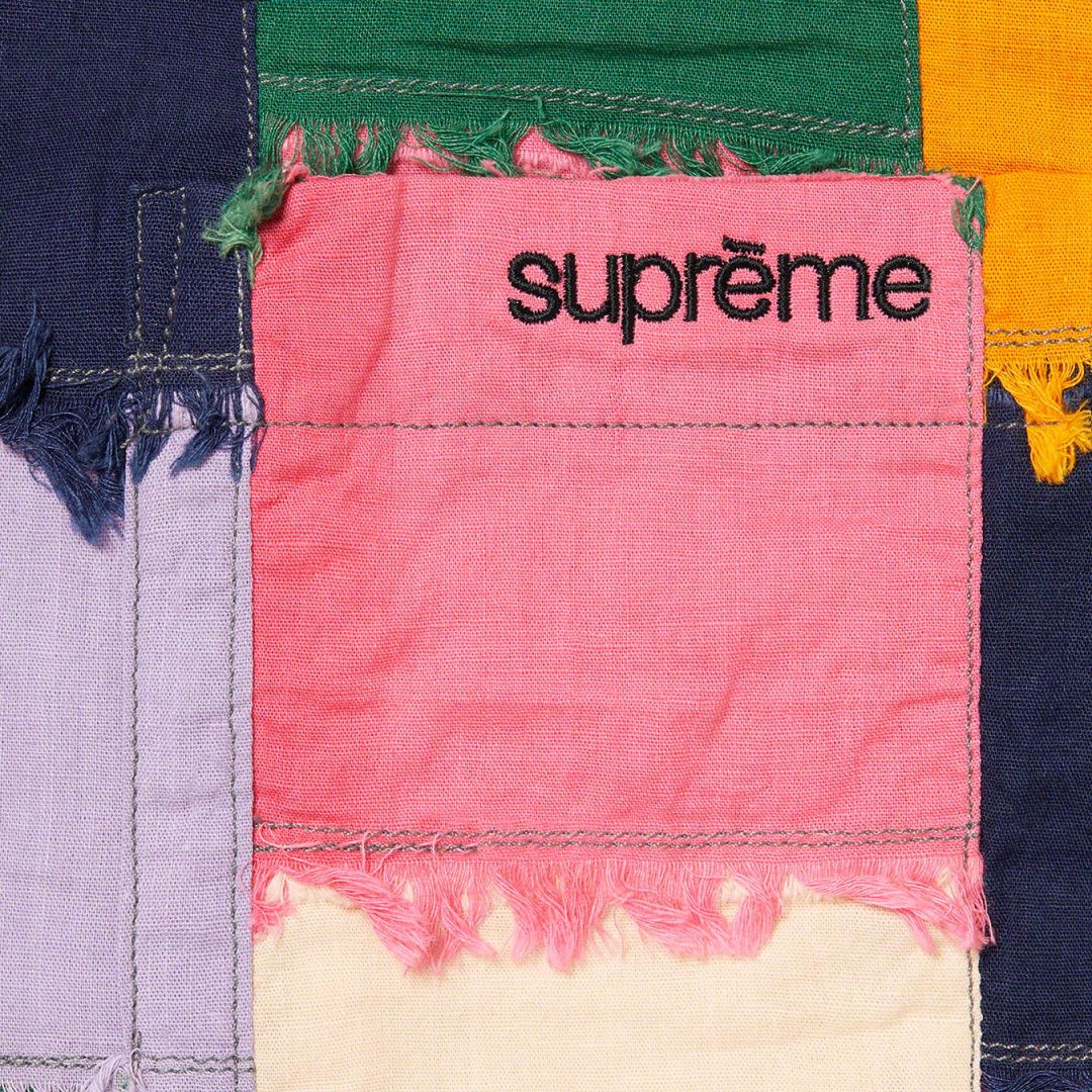 supreme-23ss-patchwork-s-s-shirt