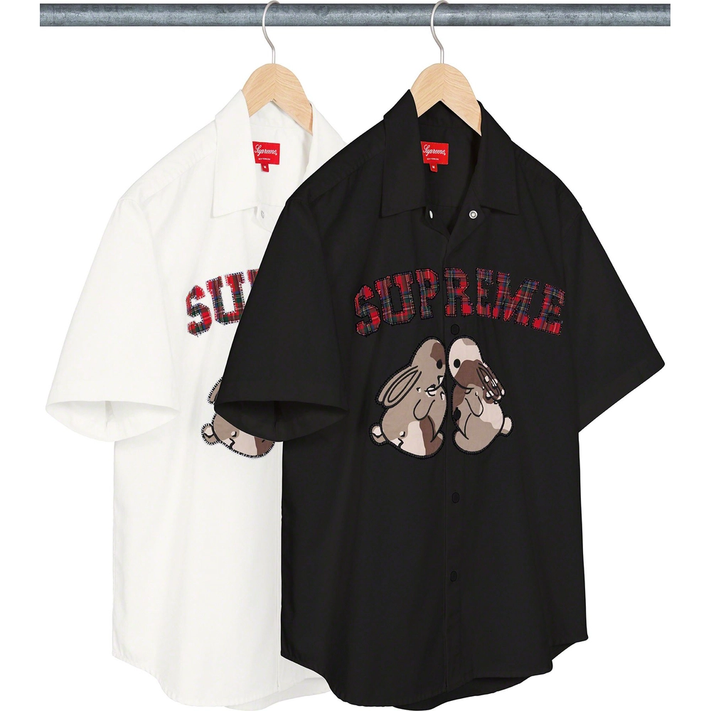 supreme-23ss-bunnies-s-s-work-shirt