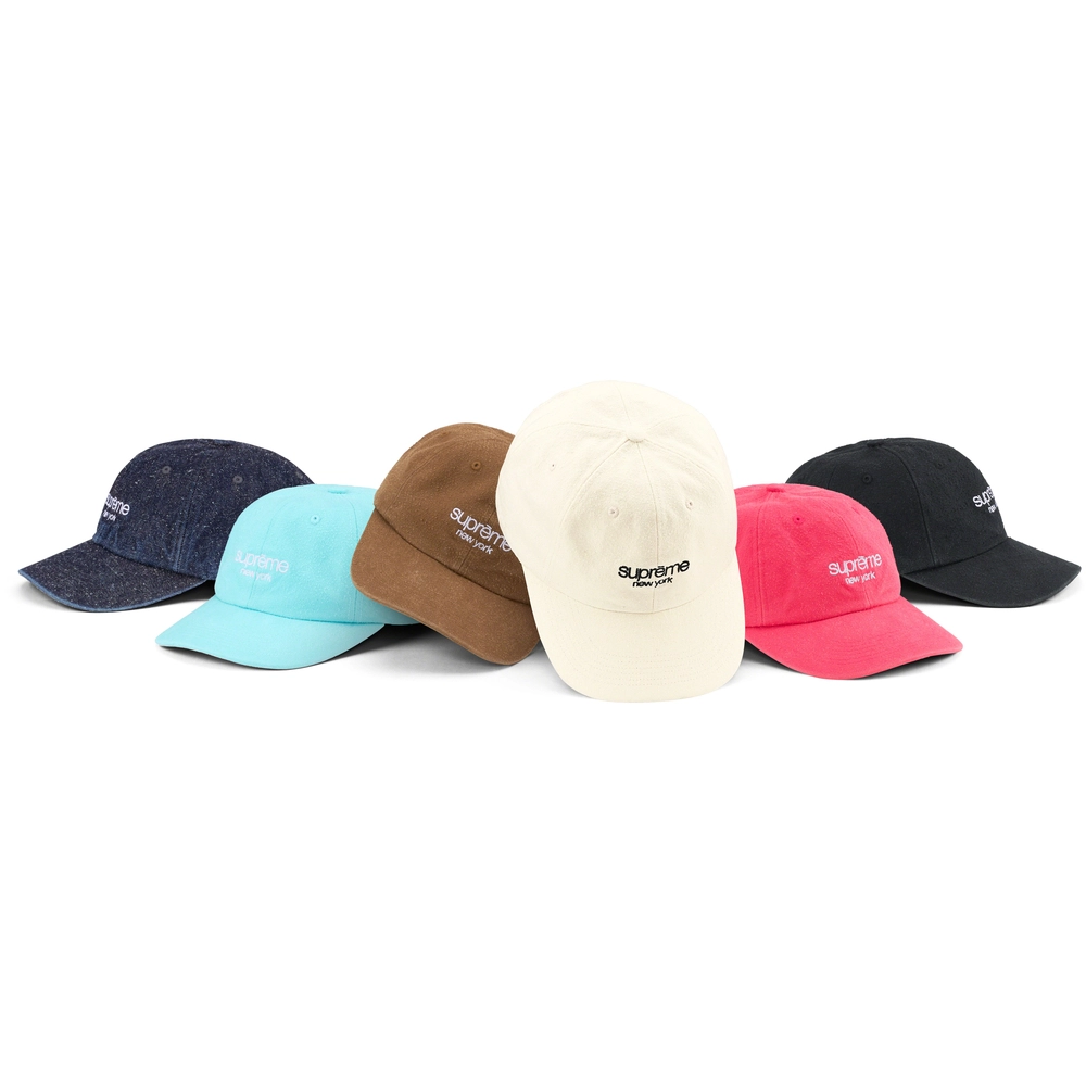 supreme-23ss-classic-logo-6-panel