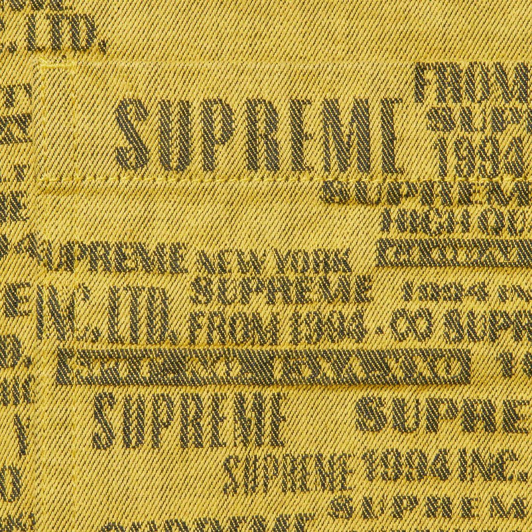 supreme-23ss-trademark-jacquard-denim-shirt