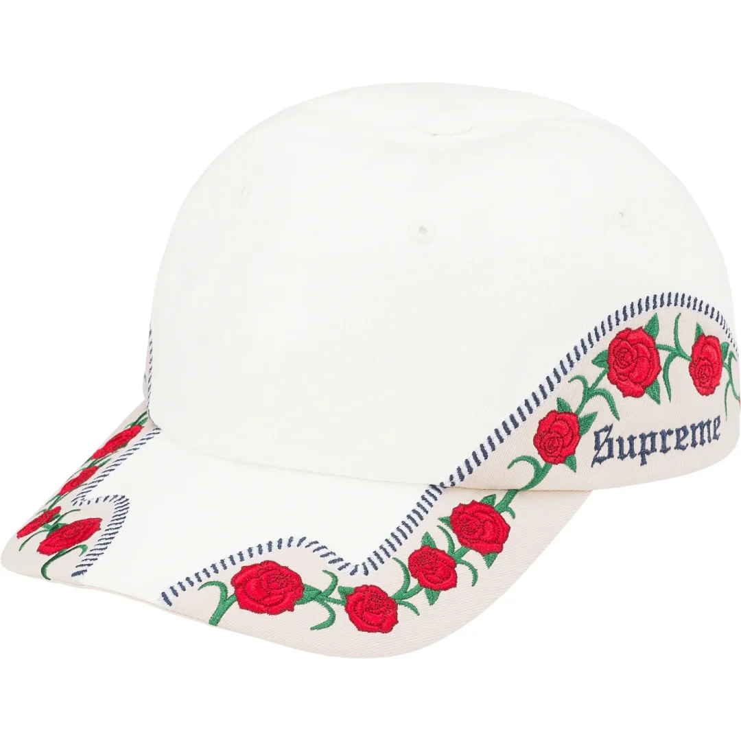 supreme-23ss-roses-6-panel