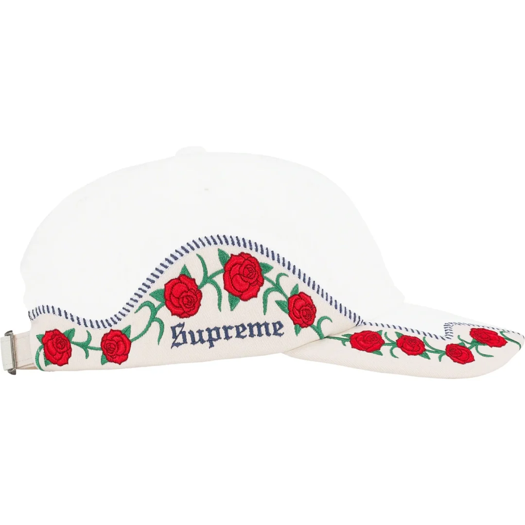 supreme-23ss-roses-6-panel
