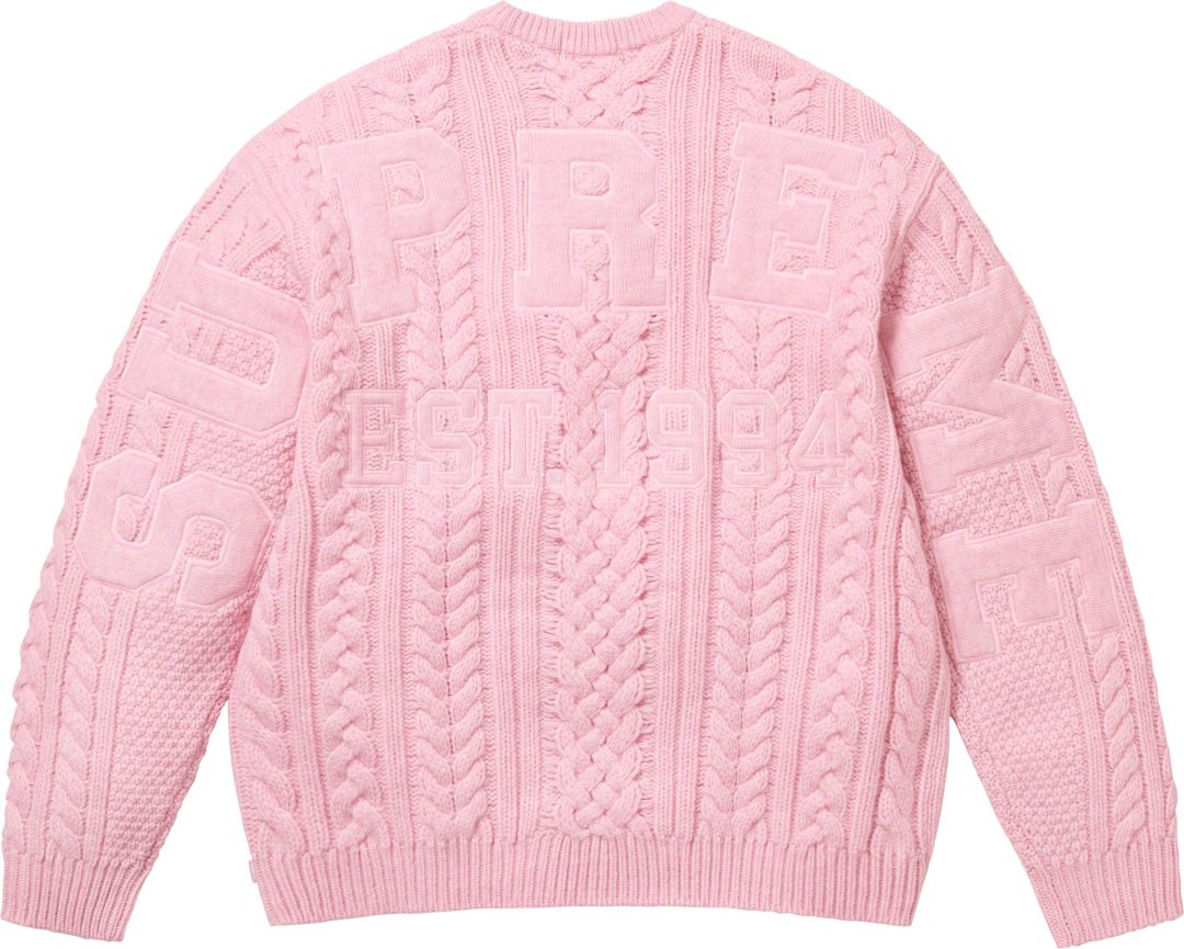 supreme-23fw-23aw-applique-cable-knit-sweater