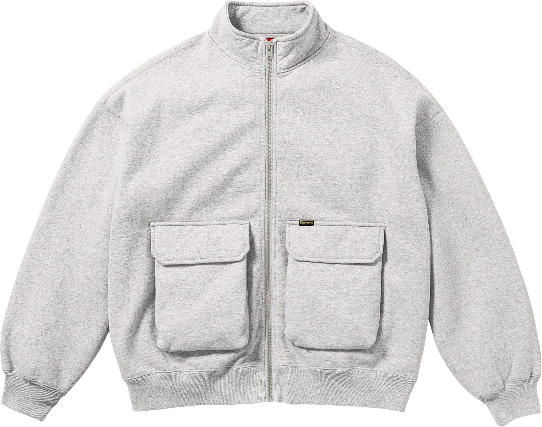 supreme-23fw-23aw-cargo-pocket-zip-up-sweatshirt
