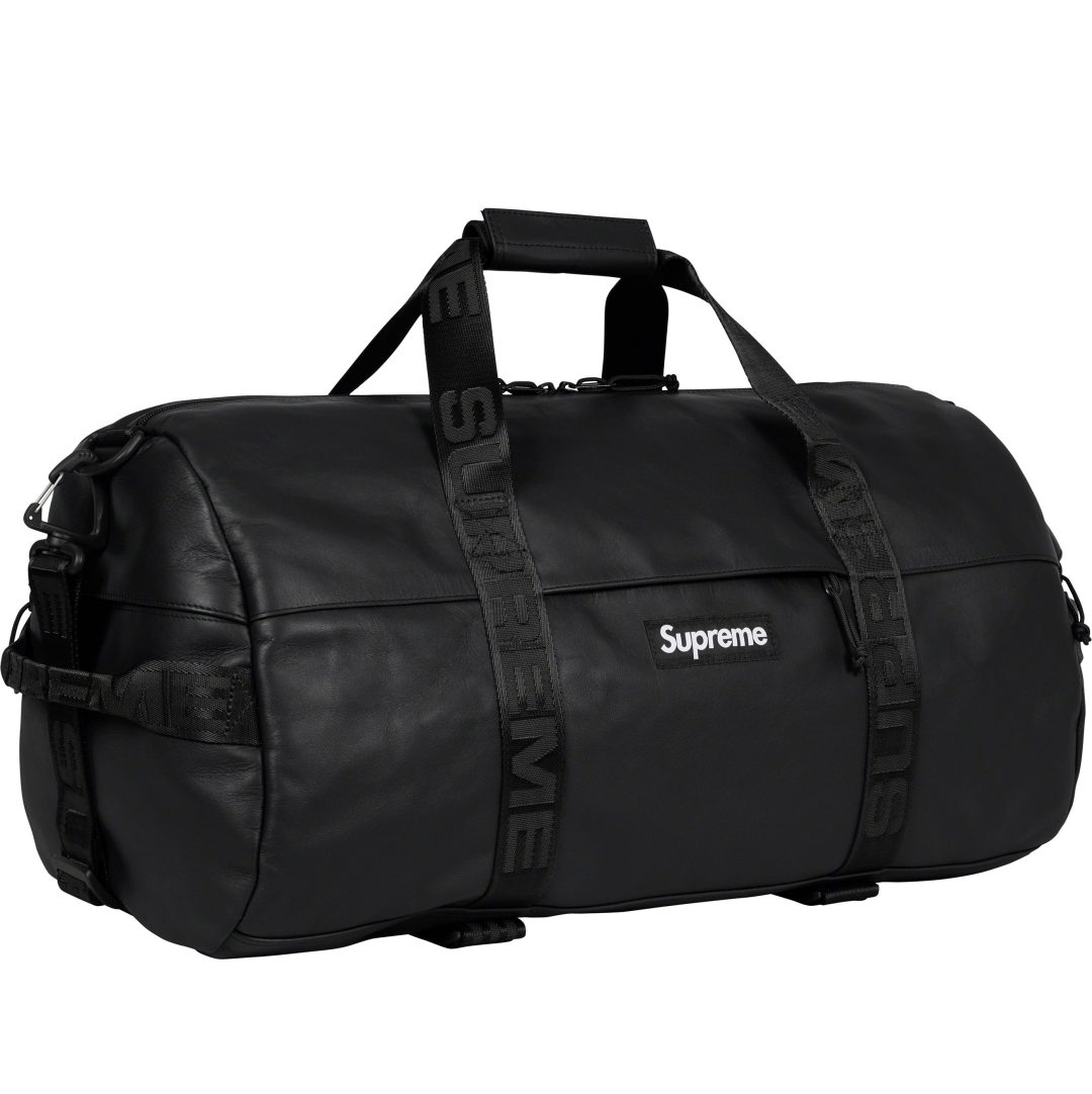 supreme-23fw-23aw-leather-duffle-bag