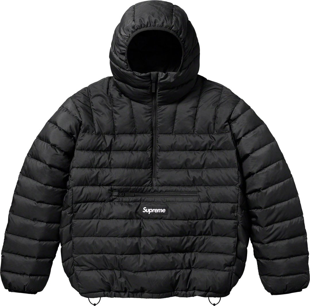 supreme-23fw-23aw-micro-down-half-zip-hooded-pullover