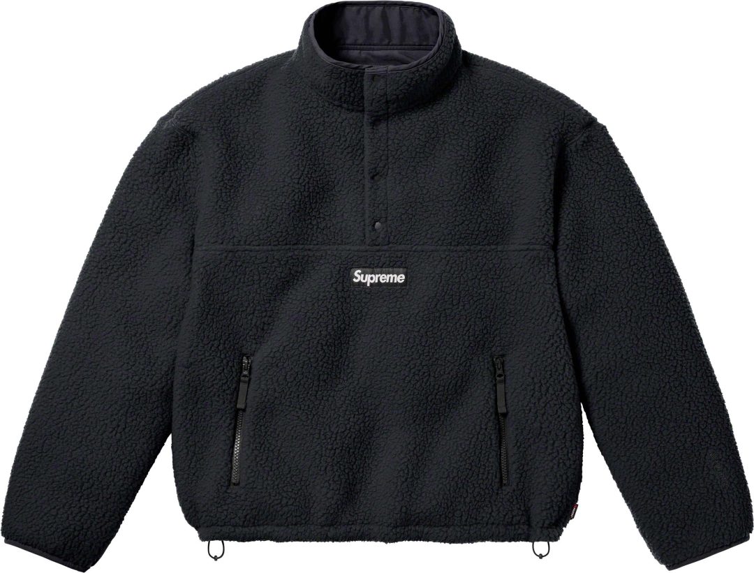 supreme-23fw-23aw-polartec-shearling-reversible-pullover
