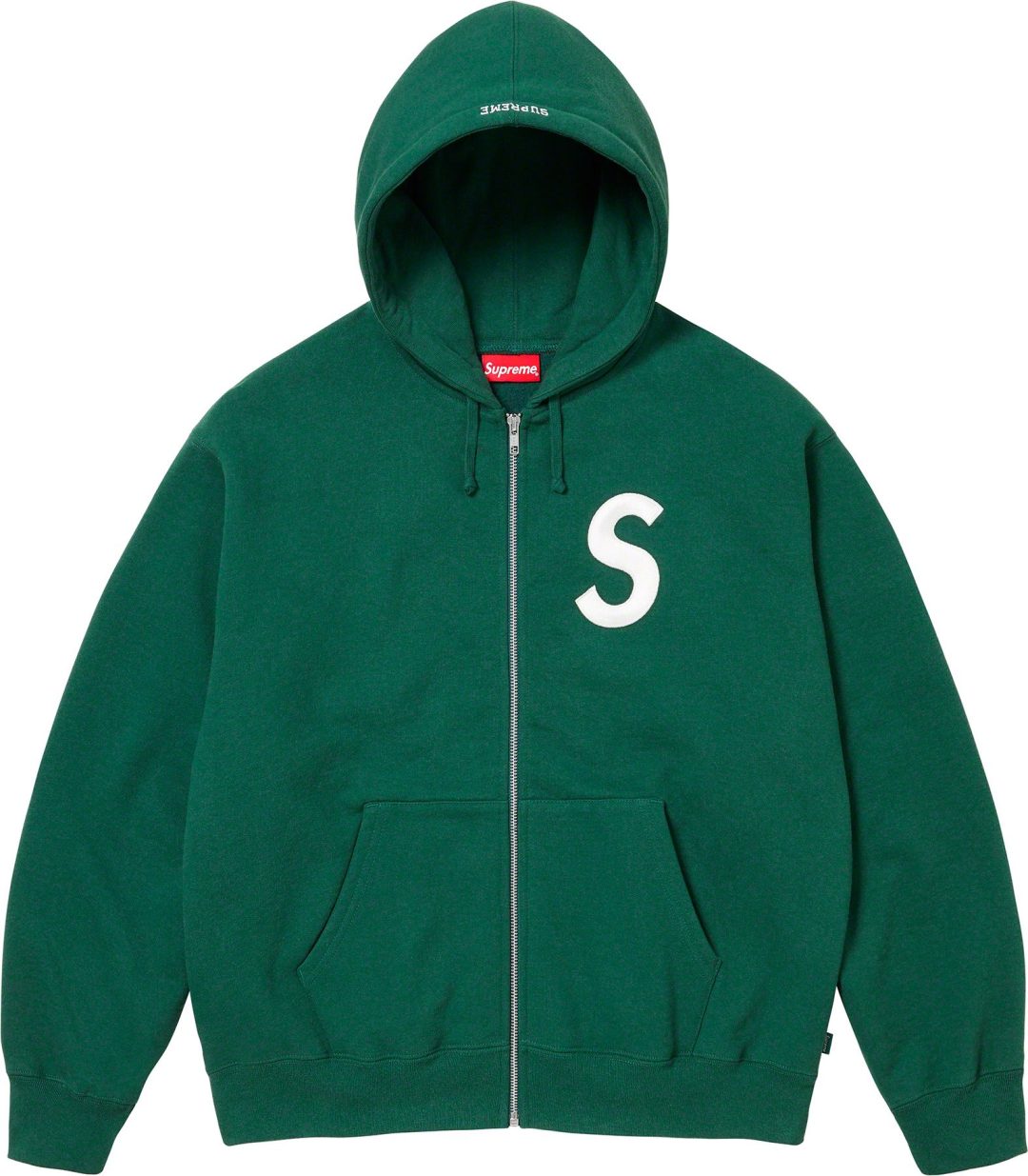 M Supreme Tape Box Logo ZIP UP Green RED